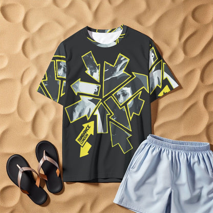 All-Over Print Men's O-Neck T-Shirt | 190GSM Cotton