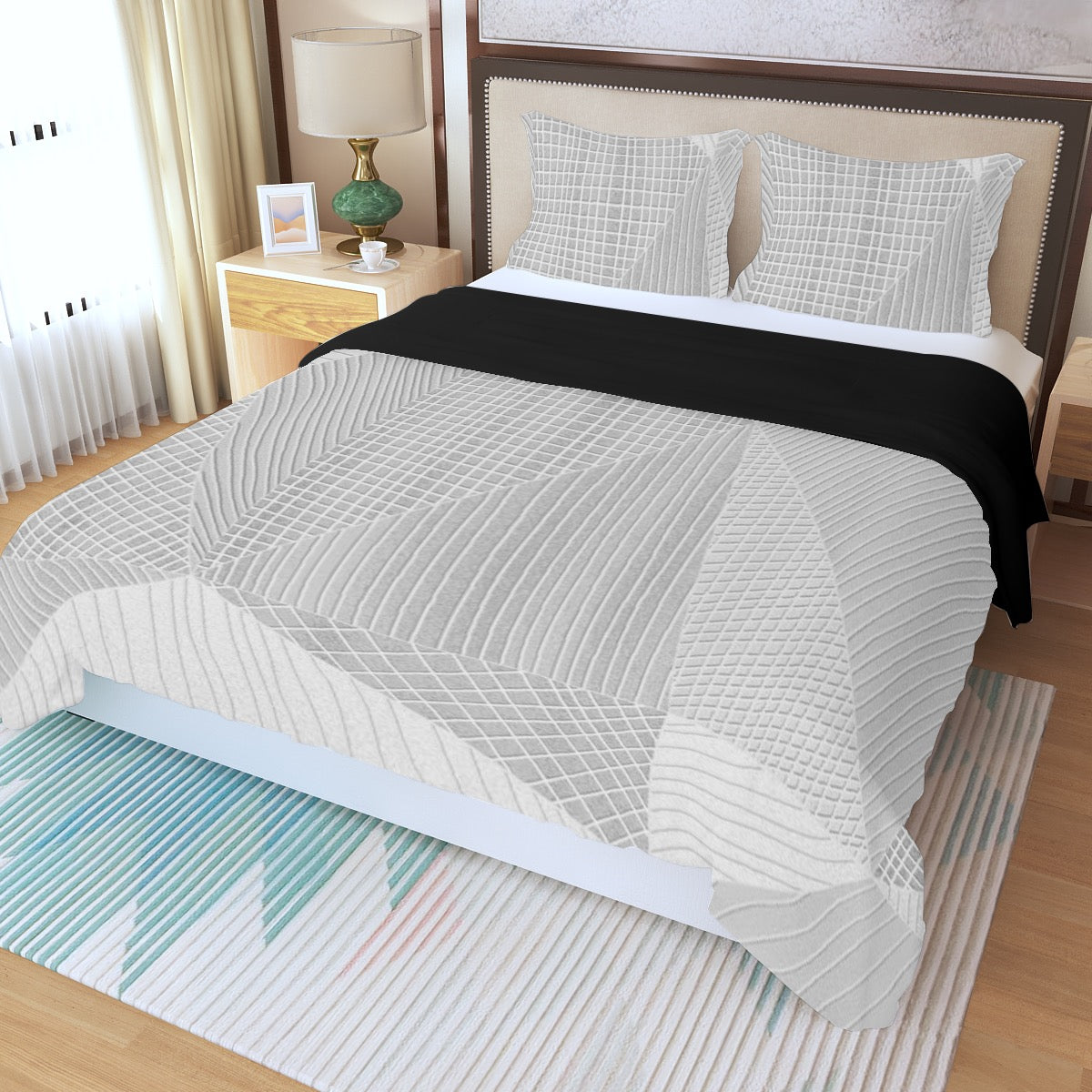Three Piece Duvet Bedding Set
