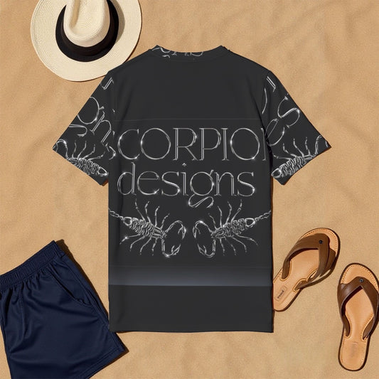 All-Over Print Men's O-Neck T-Shirt | 190GSM Cotton