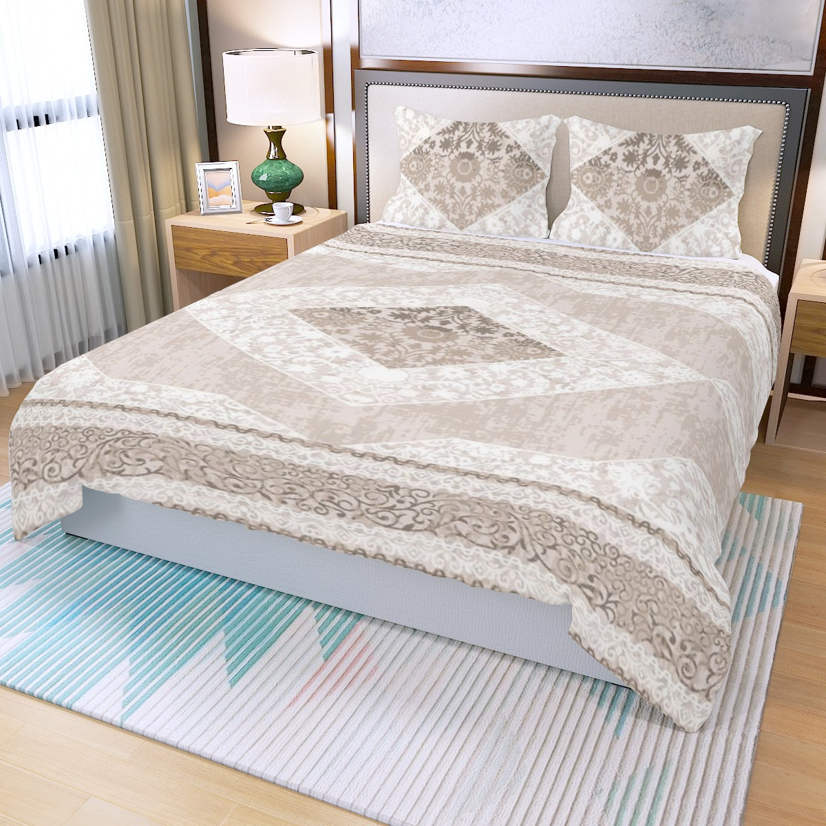 Three Piece Duvet Bedding Set