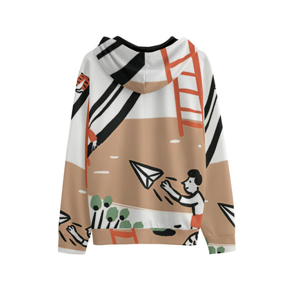 All-Over Print Unisex Pullover Hoodie | 310GSM Cotton
