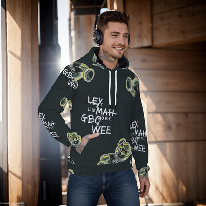 All-Over Print Men's Pullover Hoodie