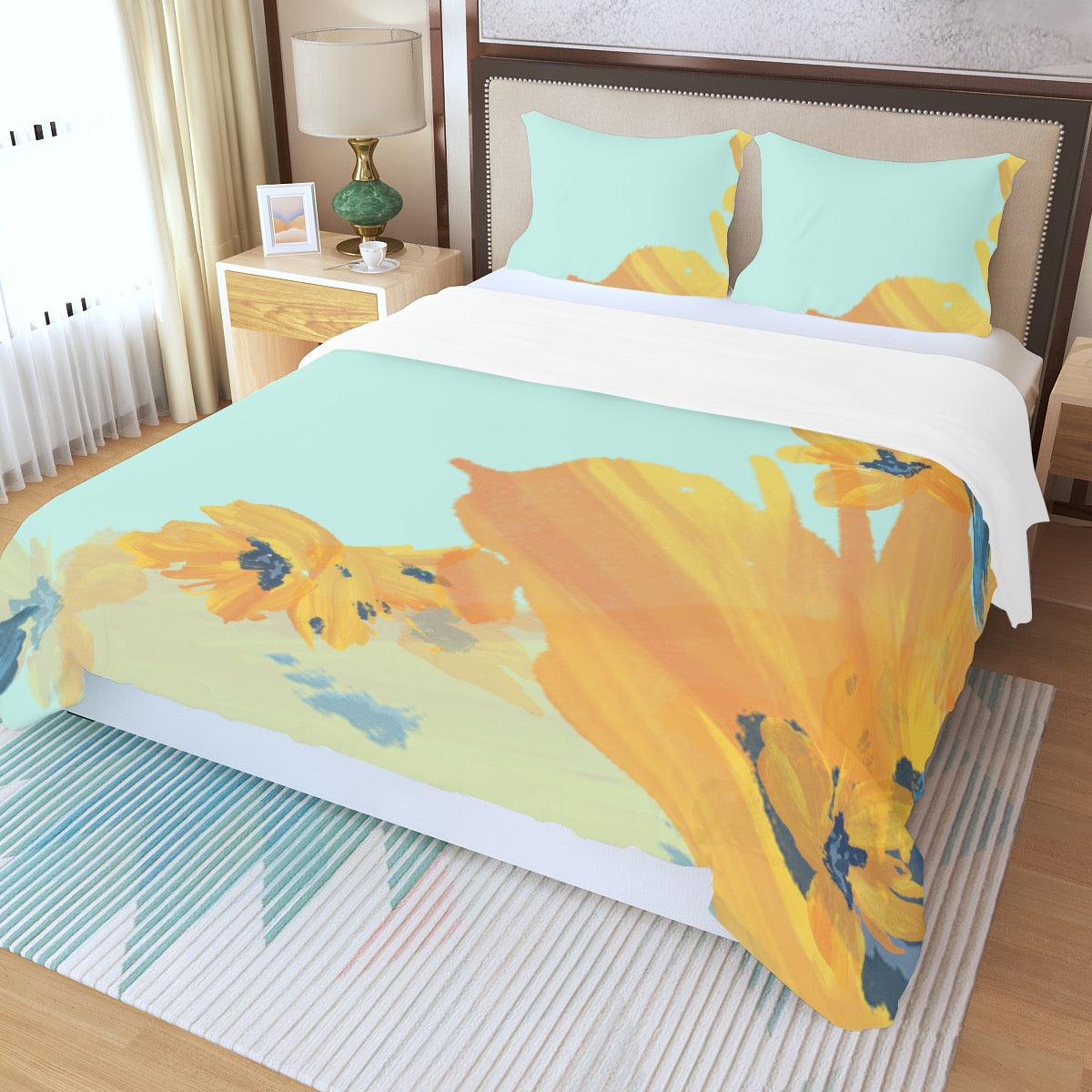 Three Piece Duvet Bedding Set