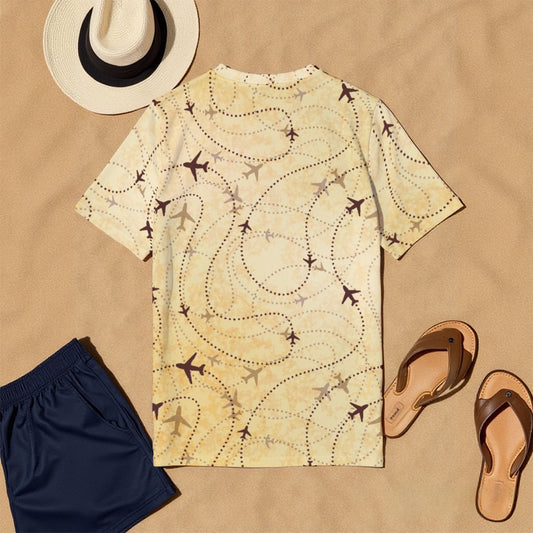All-Over Print Men's O-Neck T-Shirt | 190GSM Cotton