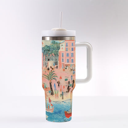 40 oz Tumbler With Handle