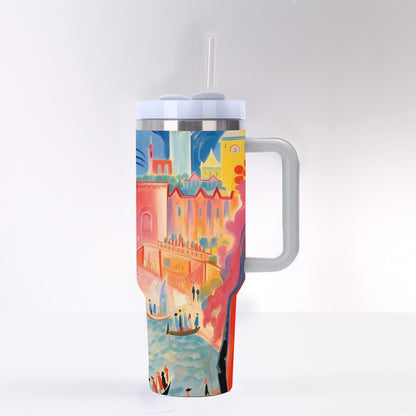 40 oz Tumbler With Handle