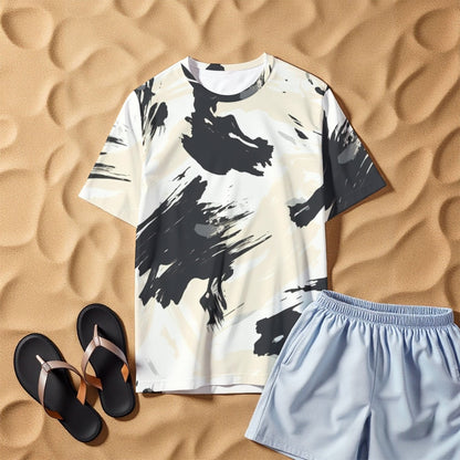 All-Over Print Men's O-Neck T-Shirt | 190GSM Cotton