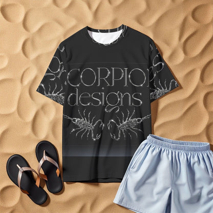 All-Over Print Men's O-Neck T-Shirt | 190GSM Cotton