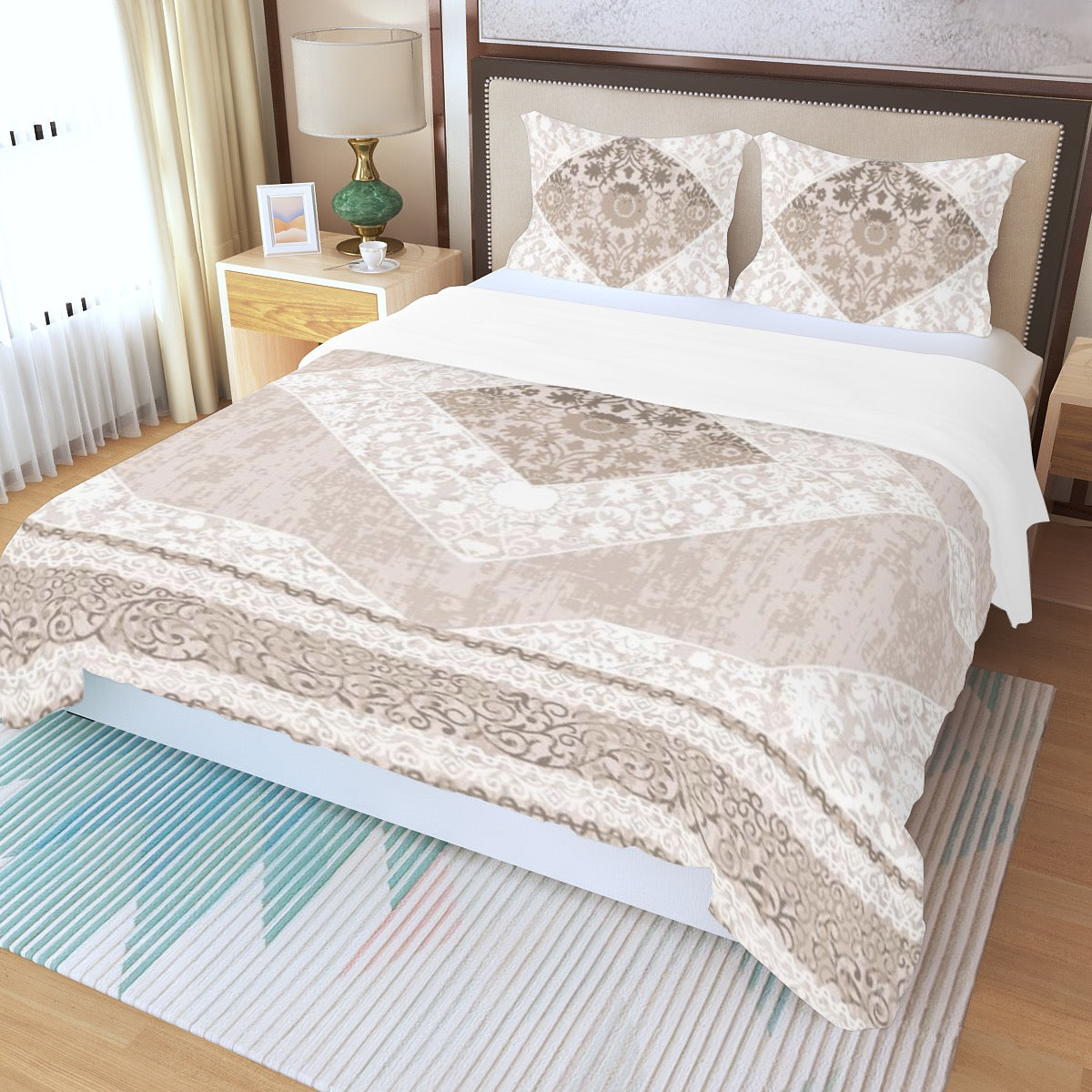 Three Piece Duvet Bedding Set