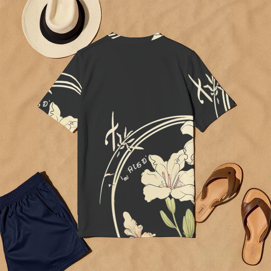 All-Over Print Men's O-Neck T-Shirt | 190GSM Cotton