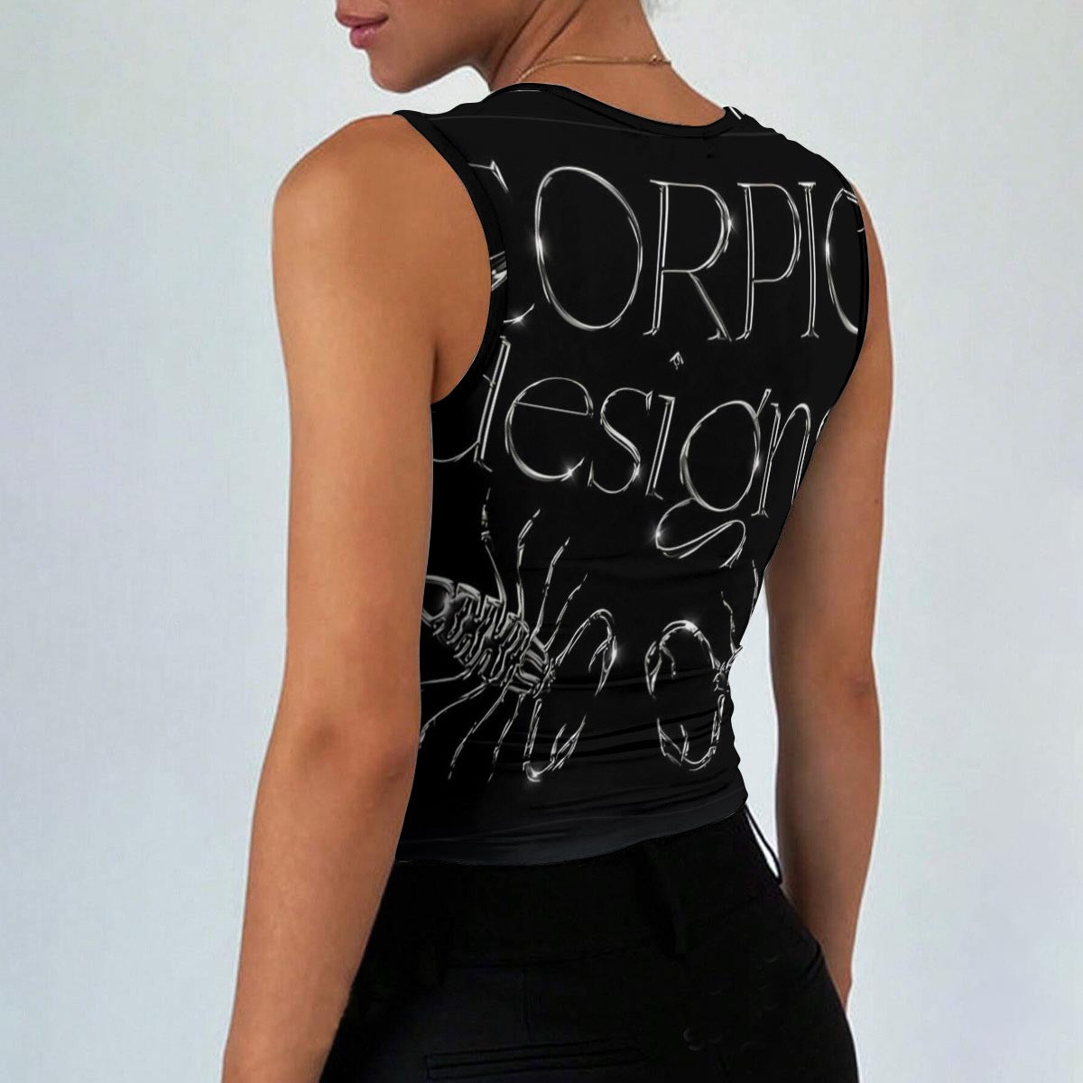 All-Over Print Women’s Sleeveless Square Neck Tank Top