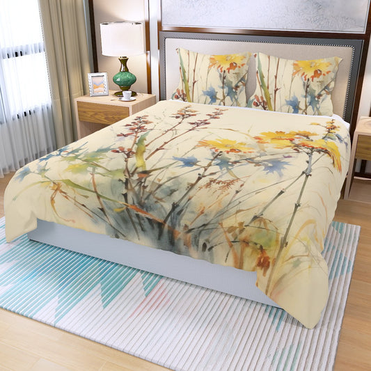 Three Piece Duvet Bedding Set