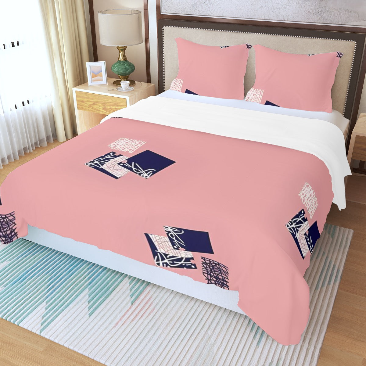 Three Piece Duvet Bedding Set