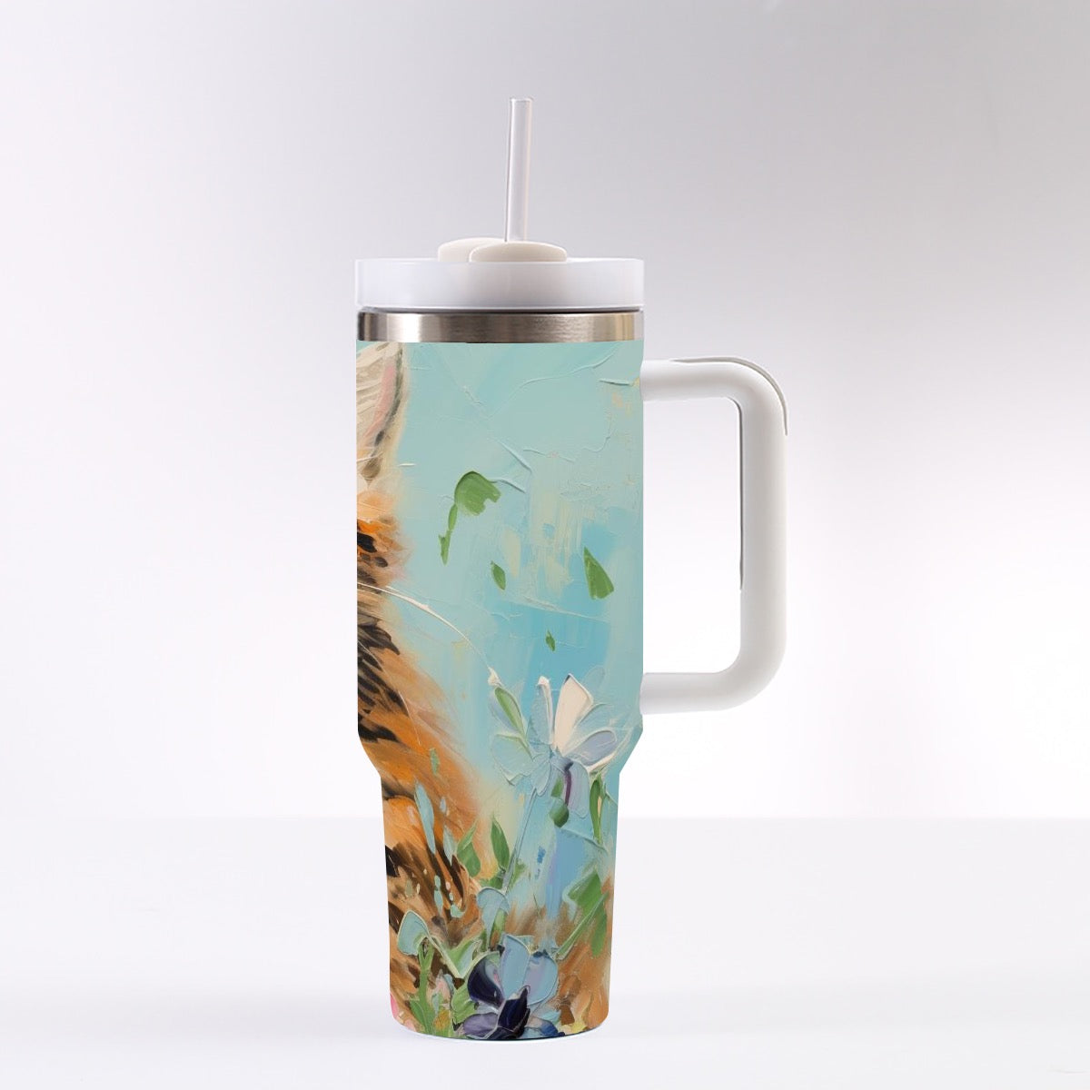 40 oz Tumbler With Handle