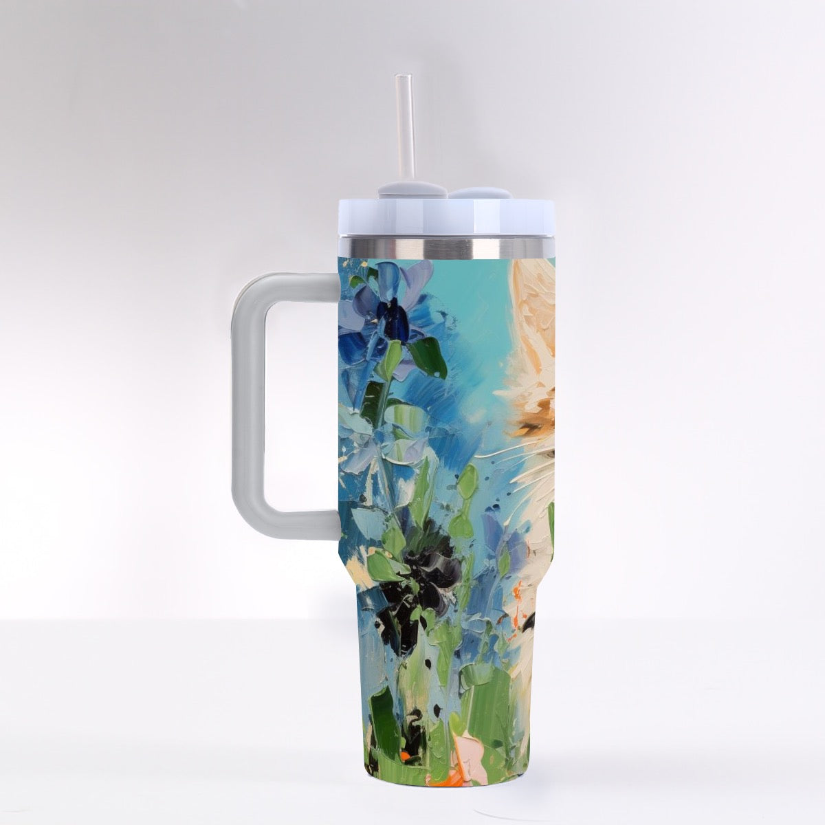 40 oz Tumbler With Handle