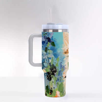 40 oz Tumbler With Handle