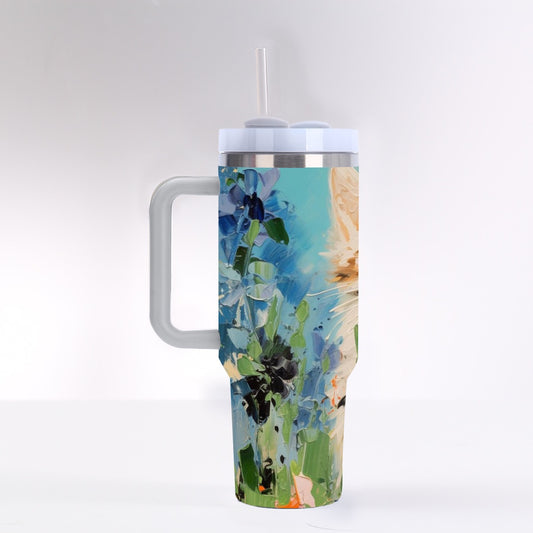 40 oz Tumbler With Handle