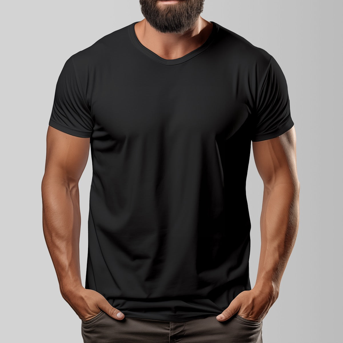 Unisex O-neck Short Sleeve T-shirt | 180GSM Cotton (DTF)