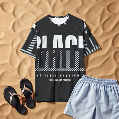 All-Over Print Men's O-Neck T-Shirt | 190GSM Cotton