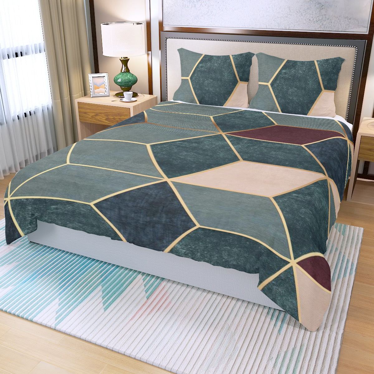 Three Piece Duvet Bedding Set