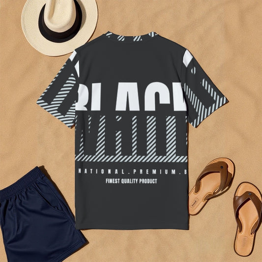 All-Over Print Men's O-Neck T-Shirt | 190GSM Cotton