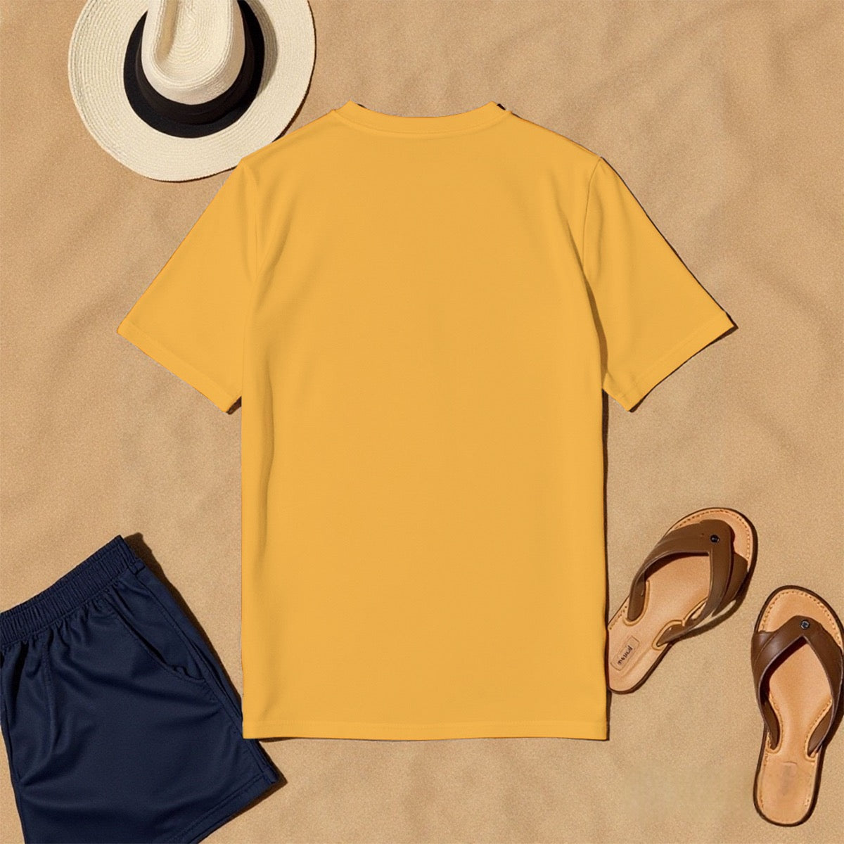 All-Over Print Men's O-Neck T-Shirt | 190GSM Cotton