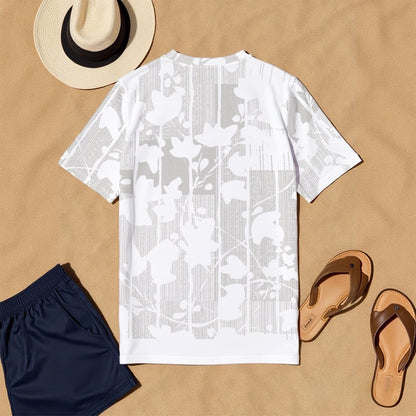 All-Over Print Men's O-Neck T-Shirt | 190GSM Cotton