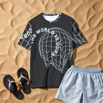 All-Over Print Men's O-Neck T-Shirt | 190GSM Cotton