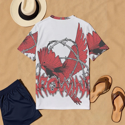 All-Over Print Men's O-Neck T-Shirt | 190GSM Cotton