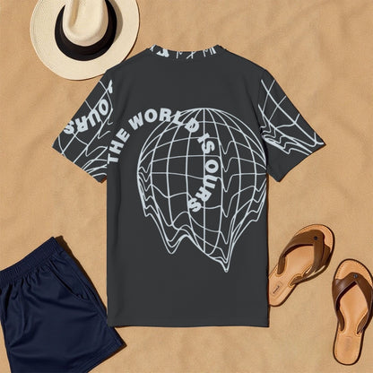 All-Over Print Men's O-Neck T-Shirt | 190GSM Cotton