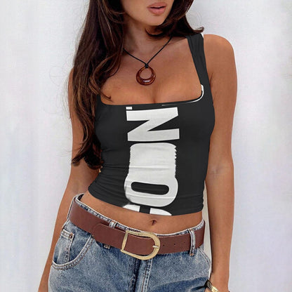 All-Over Print Women’s Sleeveless Square Neck Tank Top