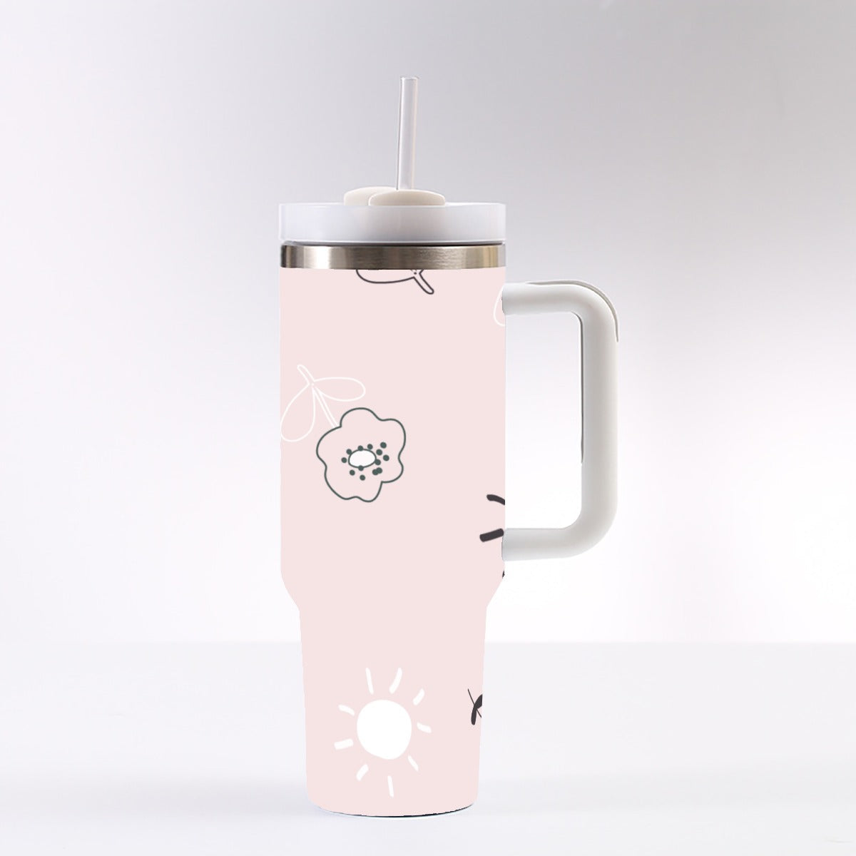 40 oz Tumbler With Handle