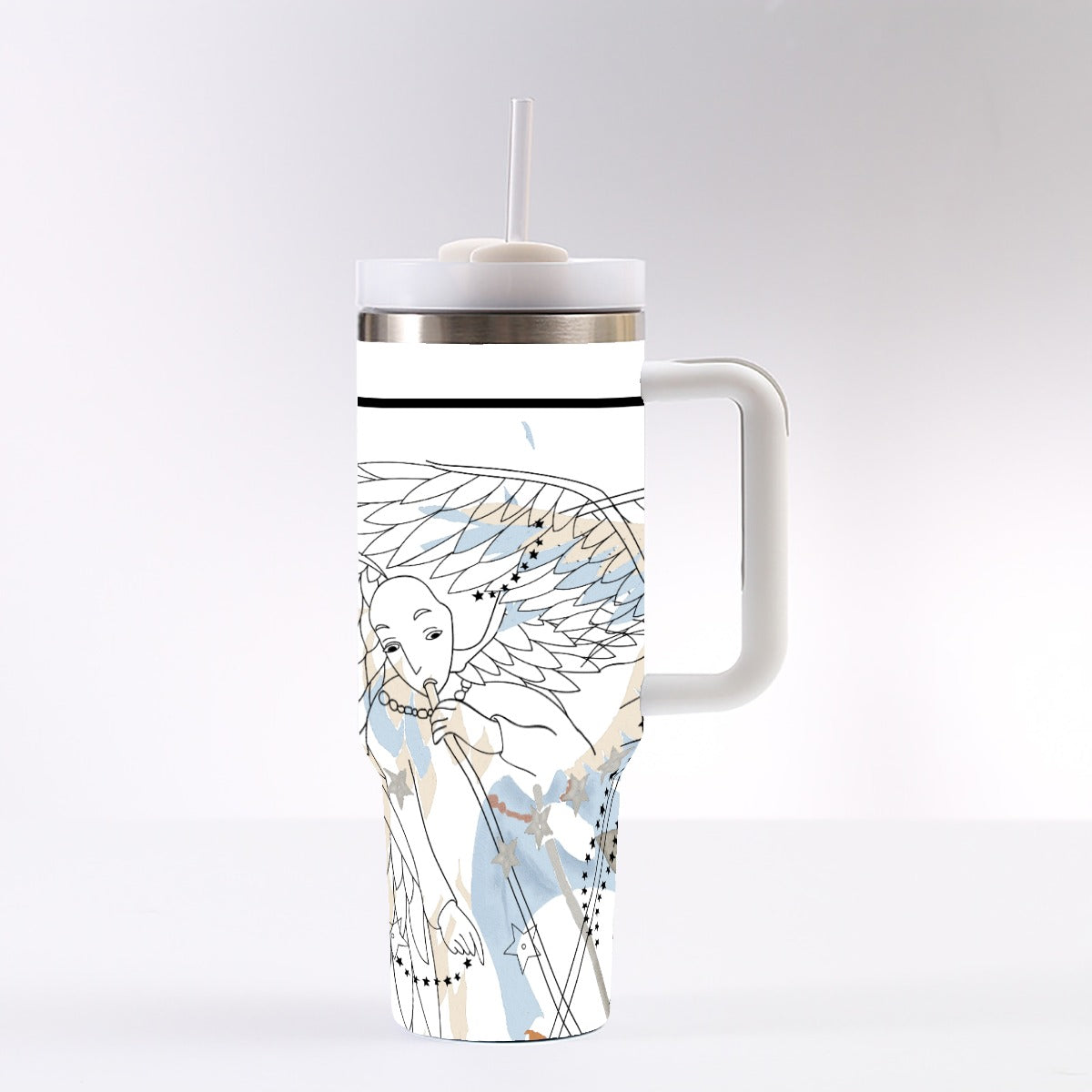 40 oz Tumbler With Handle