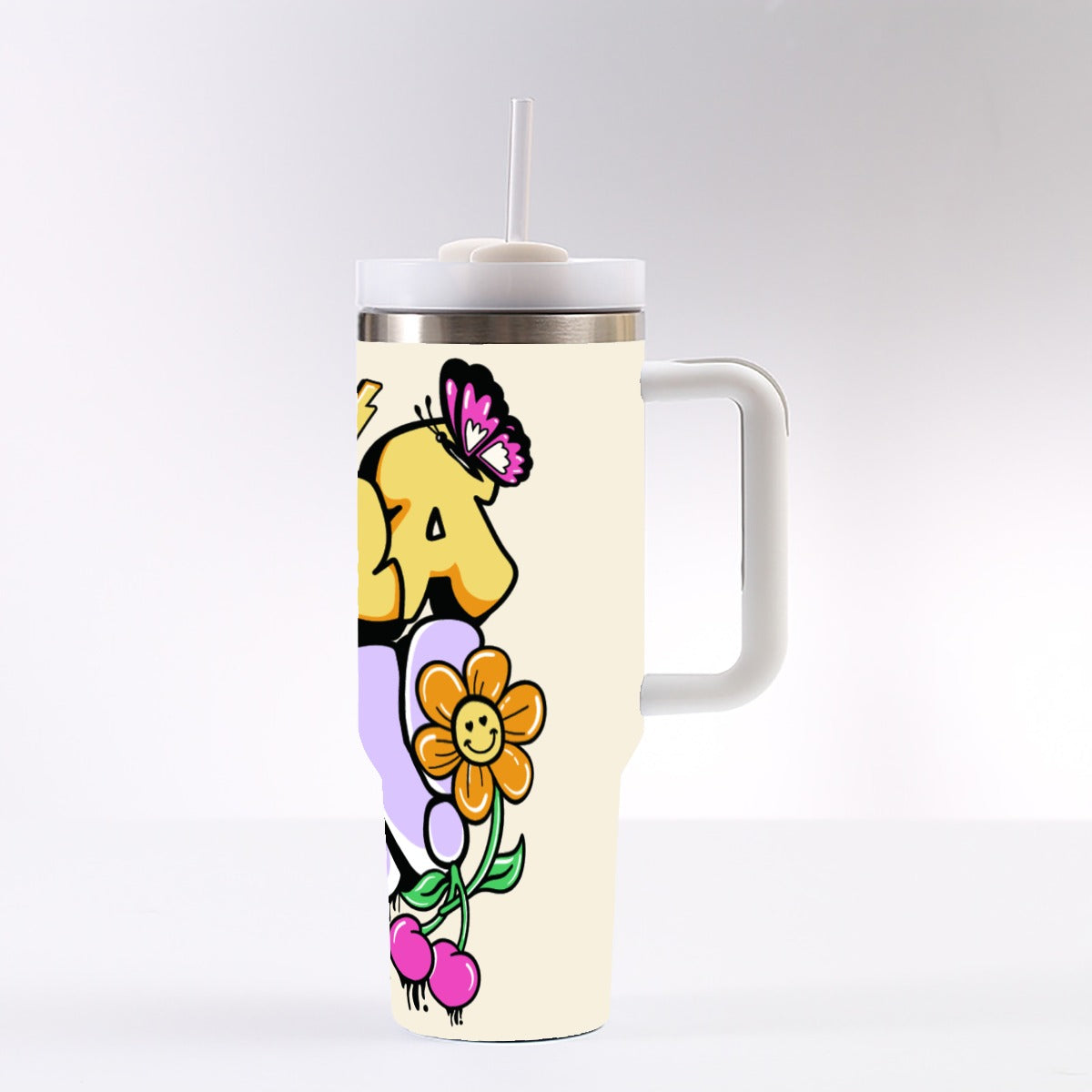 40 oz Tumbler With Handle