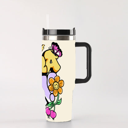 40 oz Tumbler With Handle