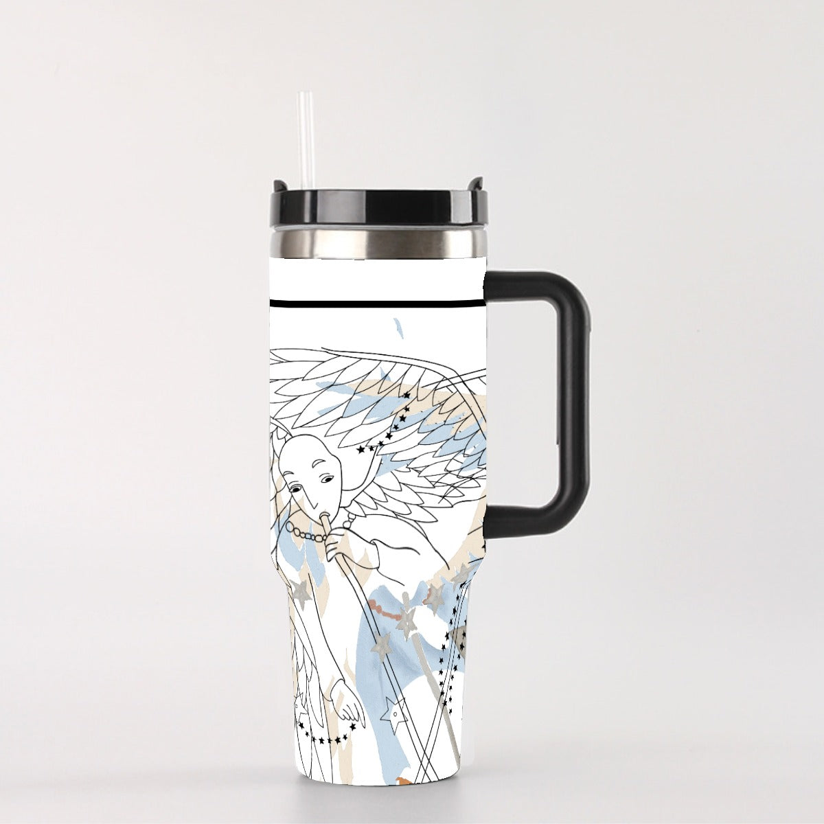 40 oz Tumbler With Handle