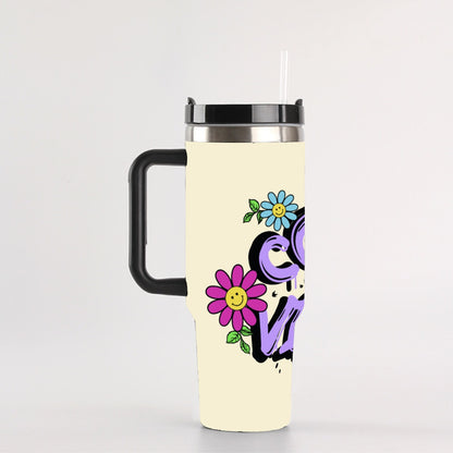 40 oz Tumbler With Handle